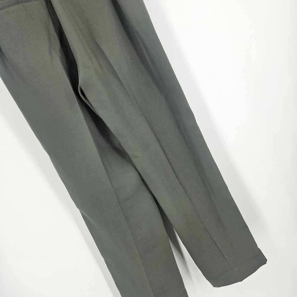 Vince Trousers Dress Pants Gray Pleated Pull-On Straight Leg Career Business XXS - Picture 9 of 10